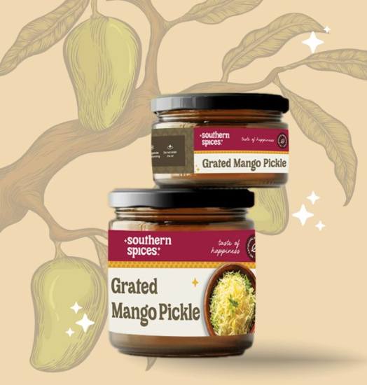 Grated Mango Pickle  <br>100 / 200 / 400 Grms