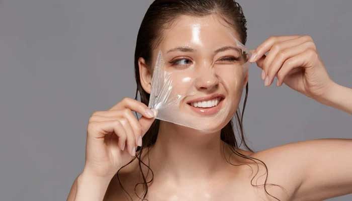 Face mirror glow peel