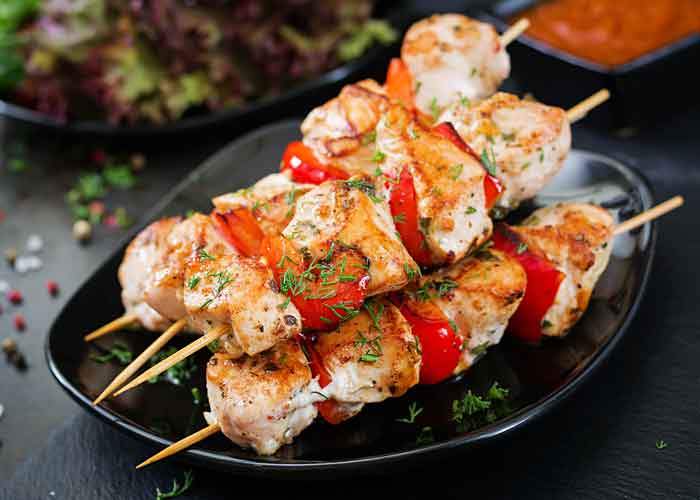 Chicken skewer