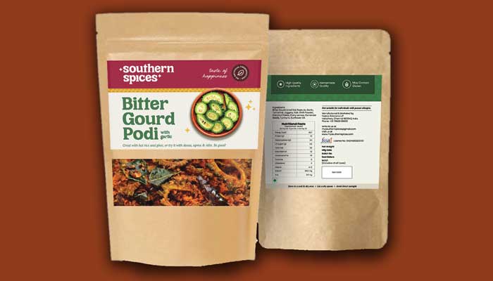 Bitter Gourd podi (Garlic) <br>100/ 200/ 400 Grms