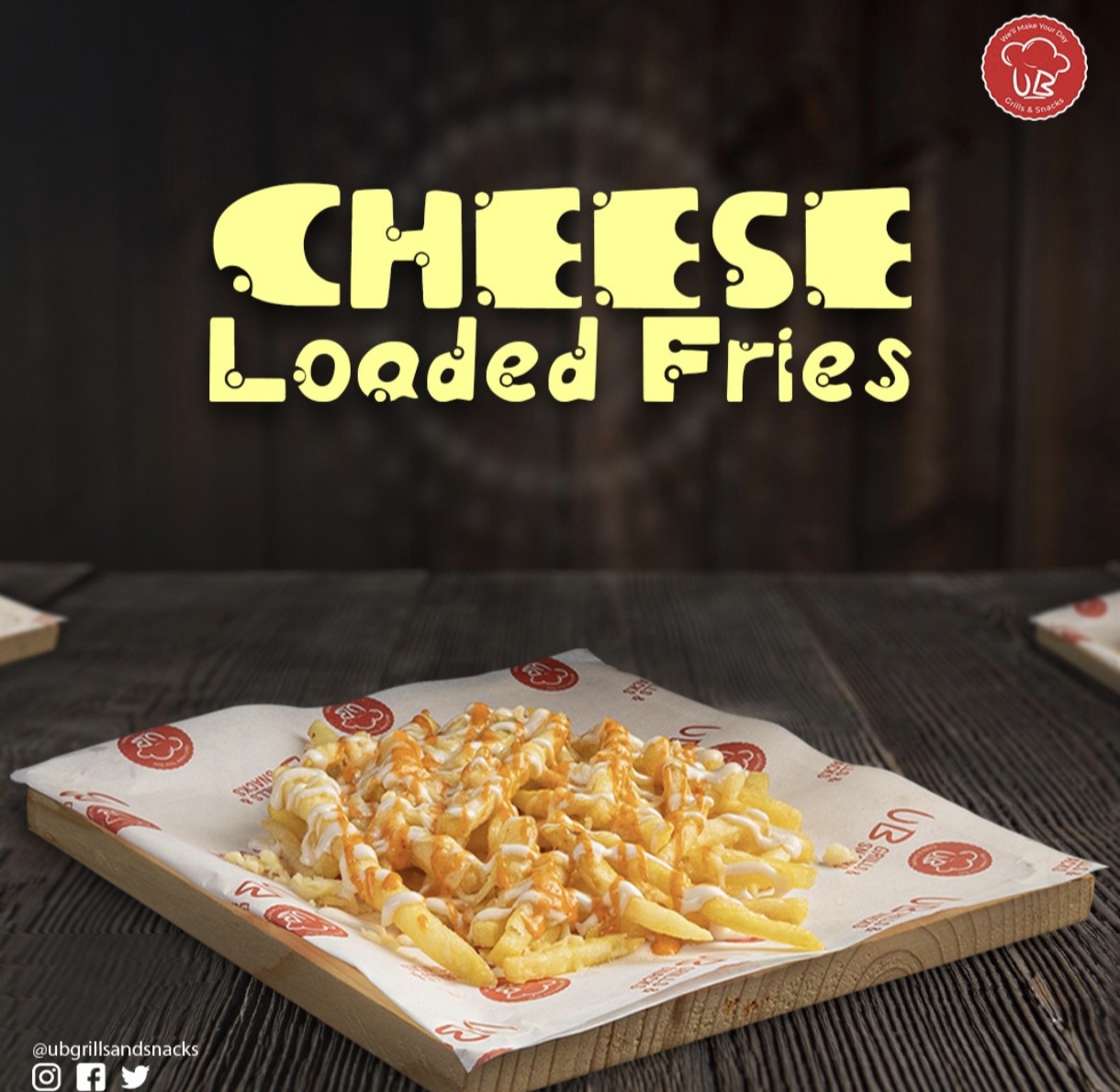 Cheese loaded French fries
