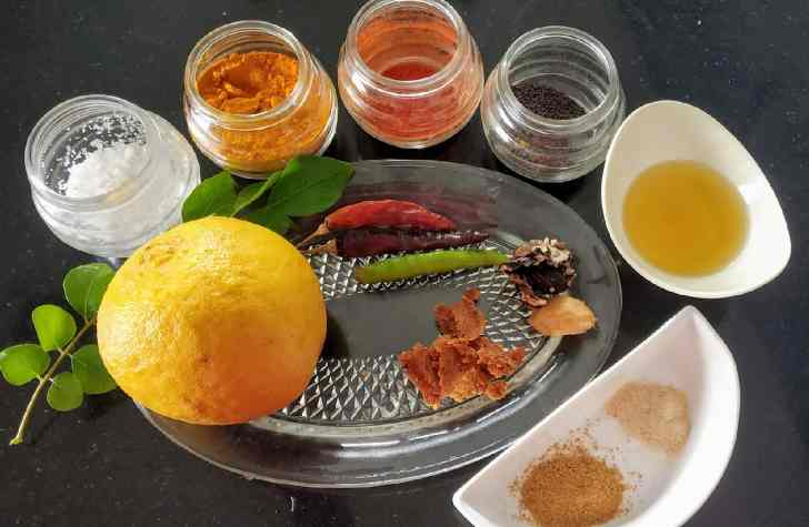 Vadugappuli Narangai (Wild Lemon) Spicy