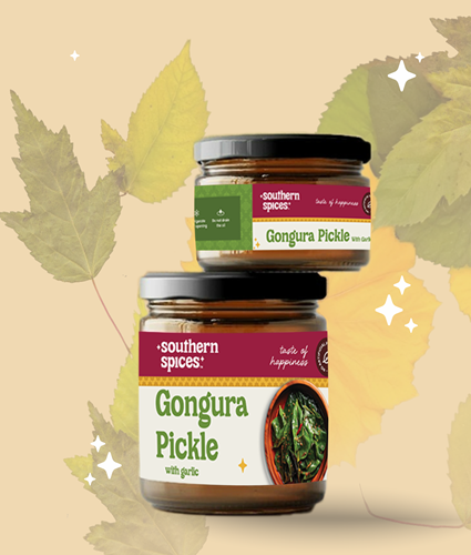 Gongura Pickle with Garlic  <br>100 / 200 / 400 Grms