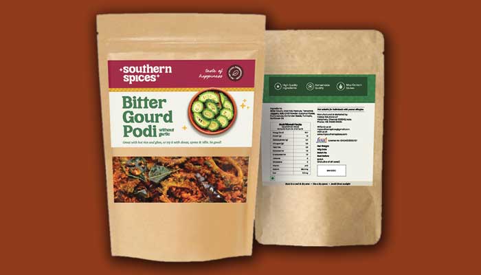 Bitter Gourd podi (without Garlic) <br>100/ 200/ 400 Grms