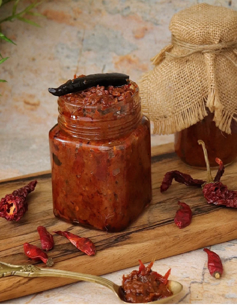 Red Chilli Pickle  <br>100 / 200 / 400 Grms