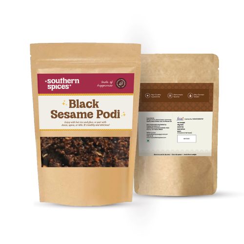 Black Sesame Podi <br>100/ 200/ 400 Grms