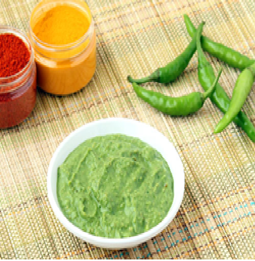 Green Chilly Chutney - 100 Grams / ₹75