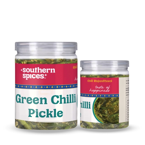 Green chilli Pickle <br> 100 / 250 / 500 Grms